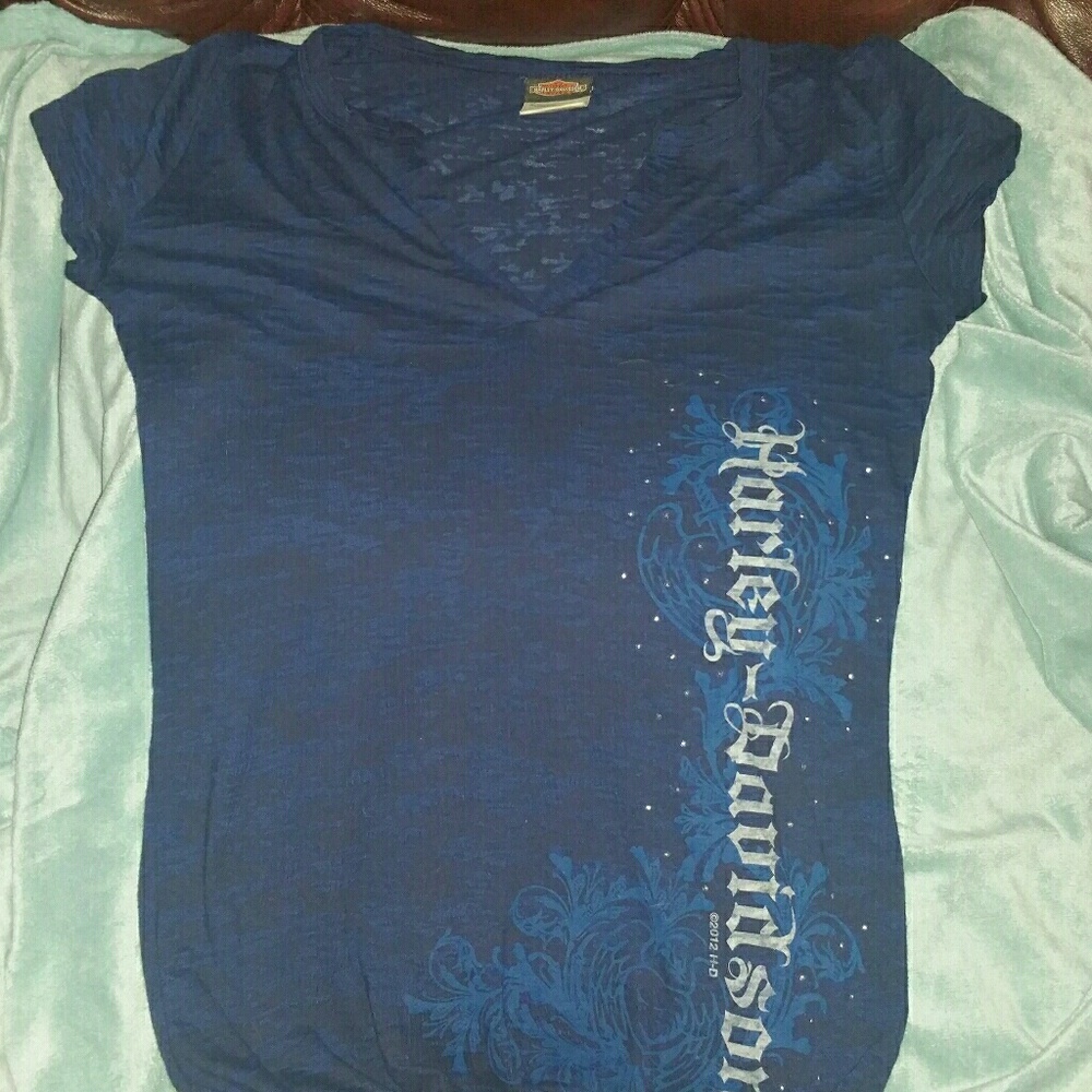 Harley Davidson see threw top